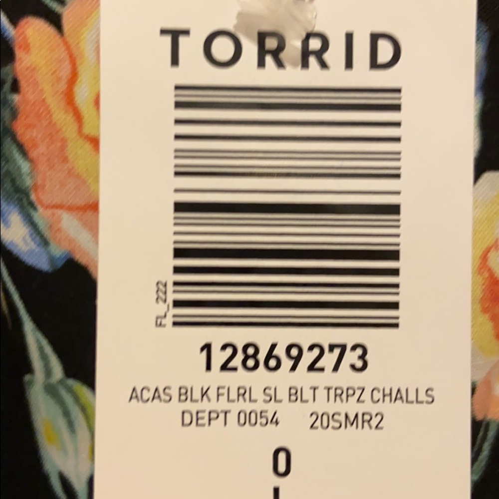 Sleeveless flower print dress - Picture 4 of 4